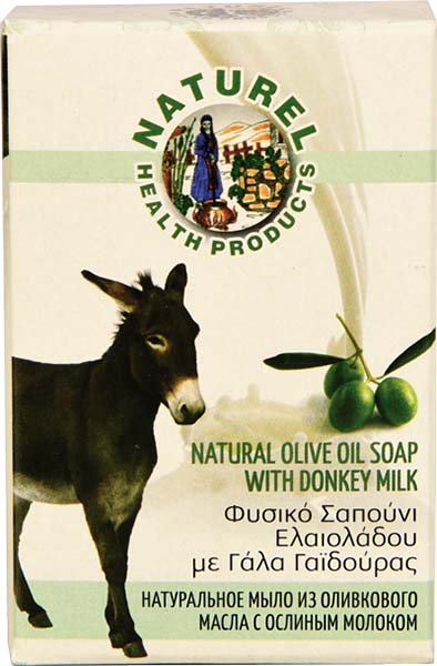 Натуральное мыло с оливковым маслом и ослиным молоком